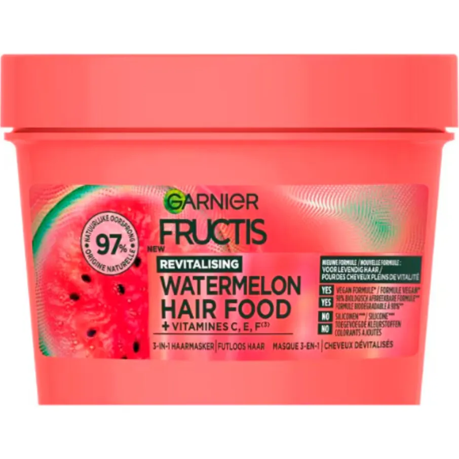 Garnier Fructis Hair Food Watermelon 3-in-1 haarmasker, foto 3