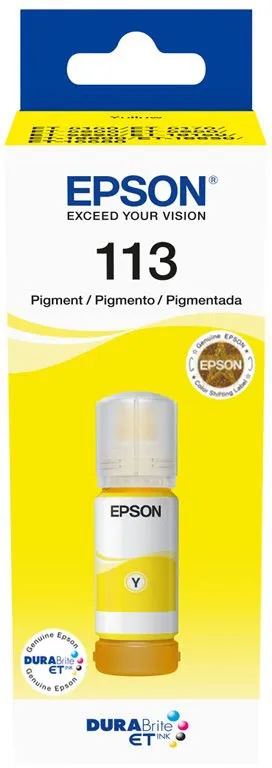 Epson 113 EcoTank inktfles geel zwart