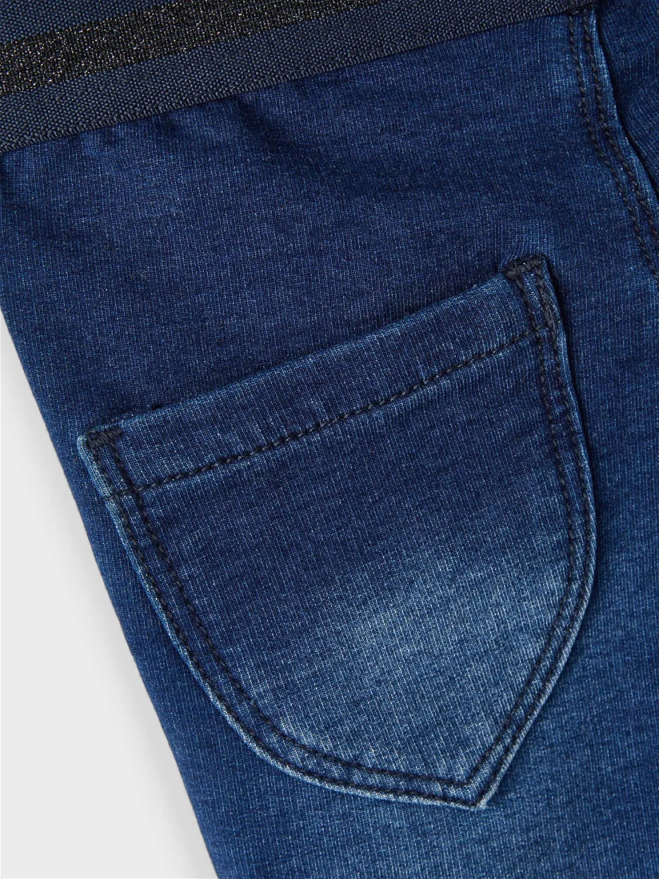 NAME IT MINI NMFSALLI slim fit jeans - donkerblauw, foto 6
