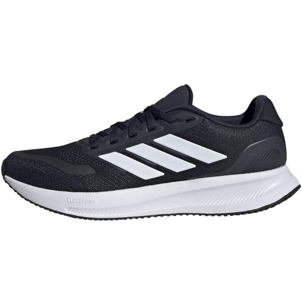 Adidas Performance Runfalcon 5 hardloopschoenen donkerblauw/wit/zwart, foto 3