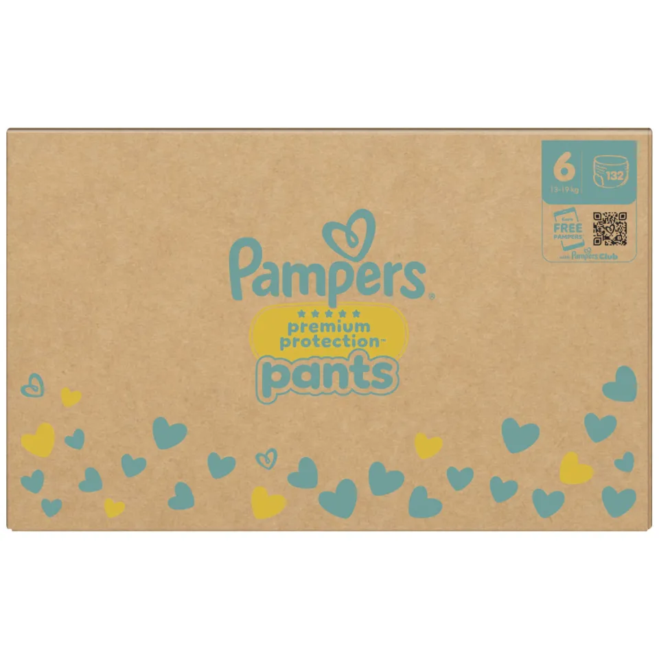 Pampers Premium Protection luierbroekjes 132 stuks