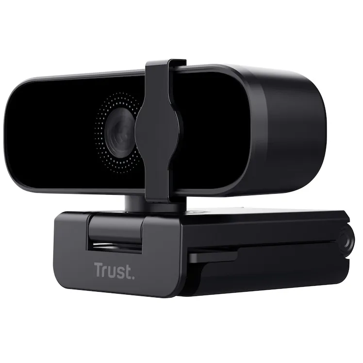 Trust Tanor Full HD webcam zwart, foto 2