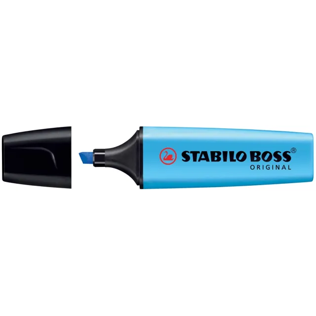 Stabilo Markeerstift stabilo boss original 70/31 blauw