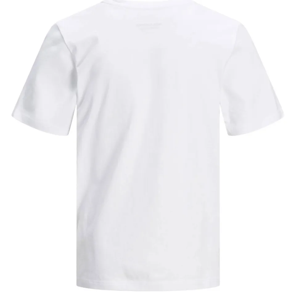 Jack & Jones junior t-shirt wit, foto 4