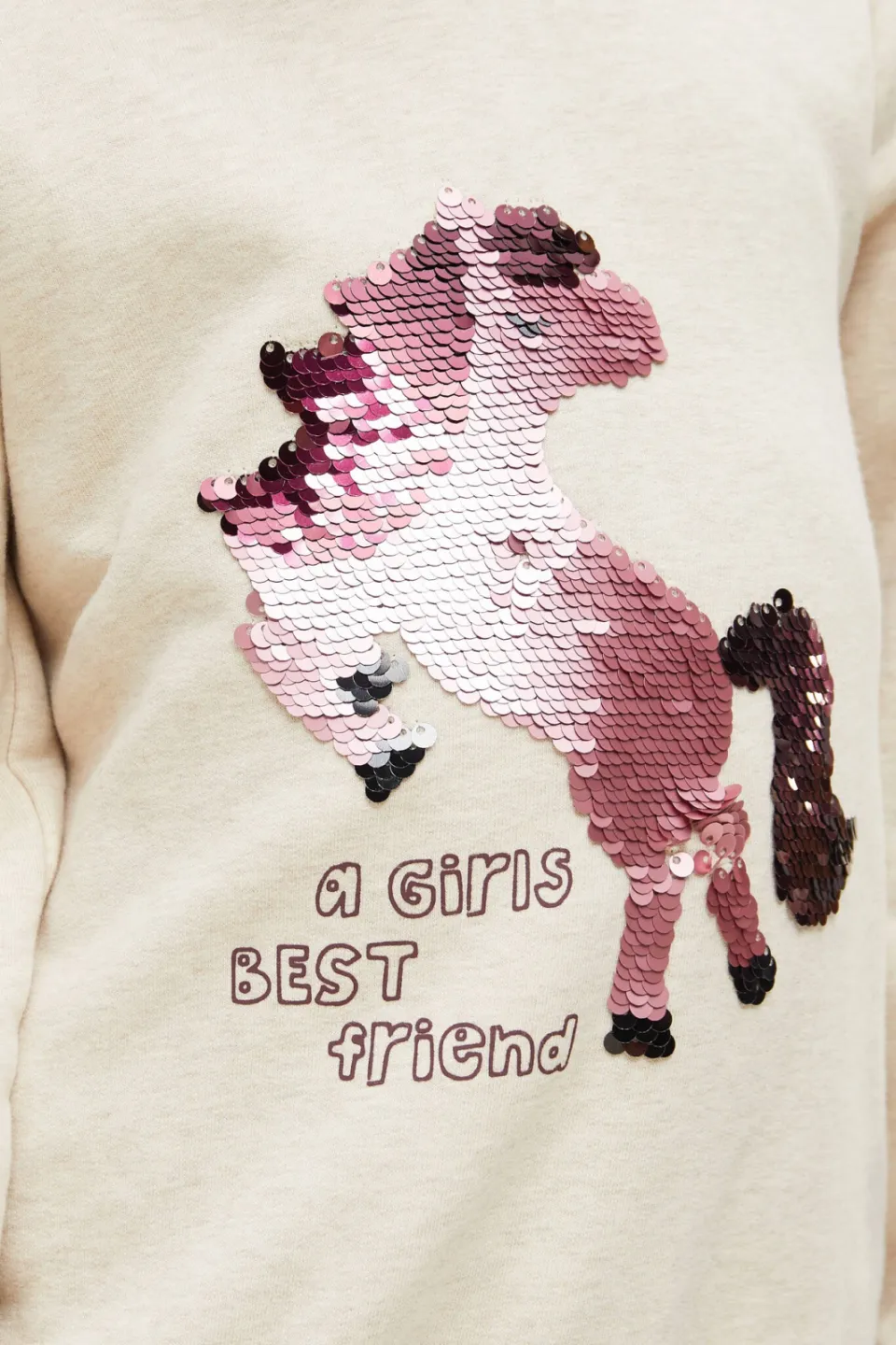 s.Oliver hoodie met print - beige, foto 5