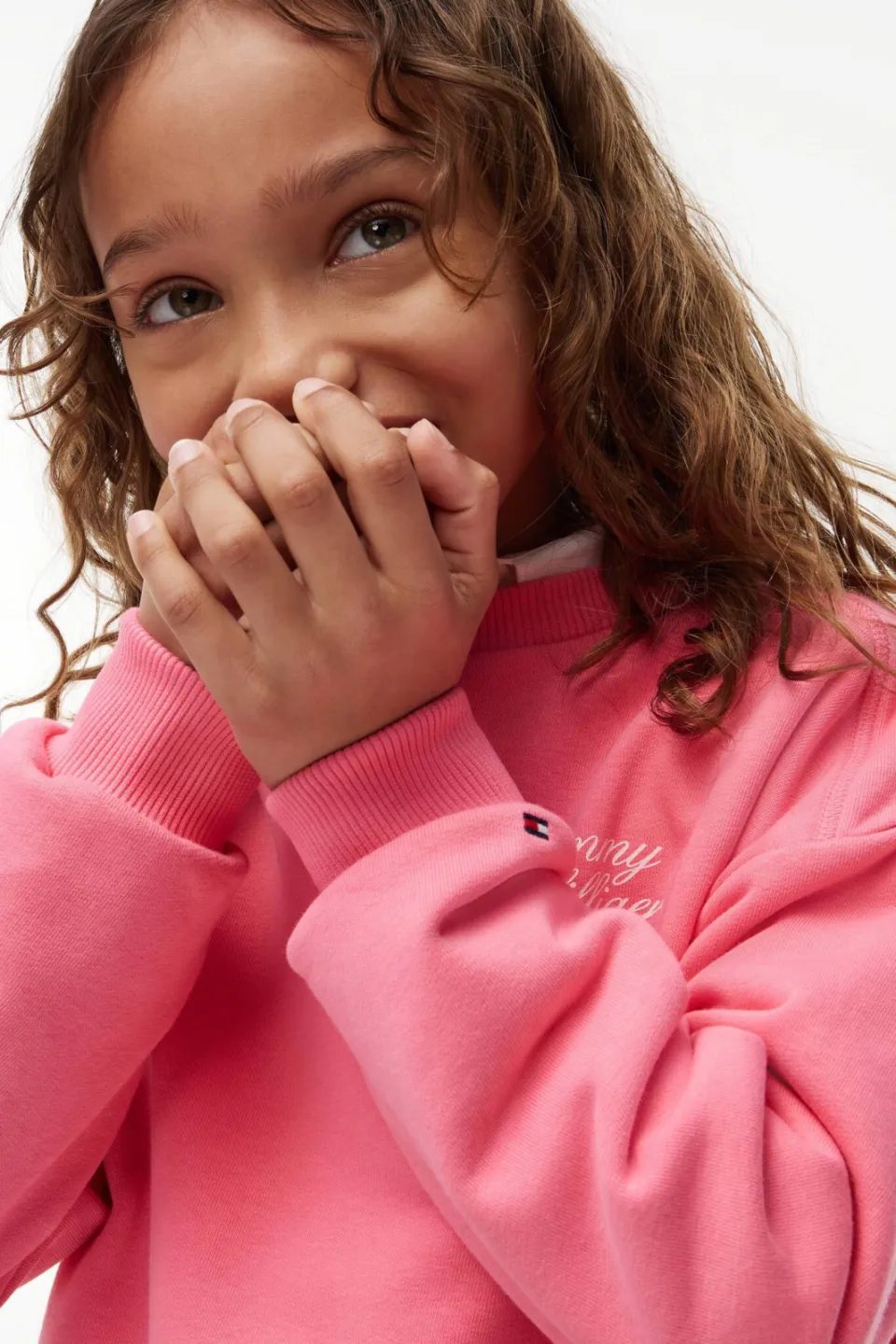 Tommy Hilfiger sweater met tekst - roze, foto 5