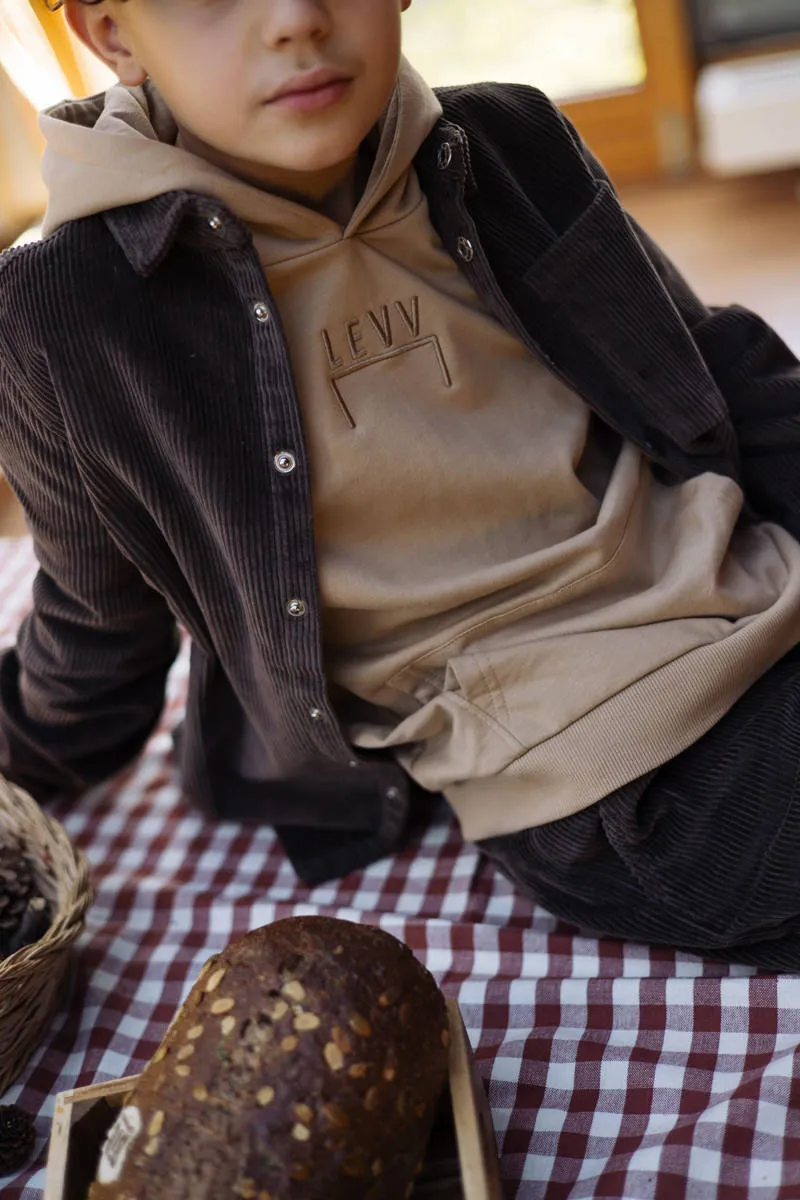 LEVV hoodie beige, foto 8