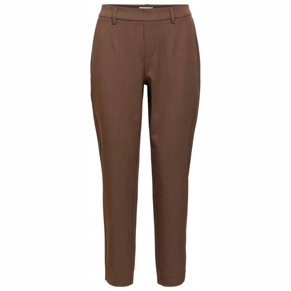 Object slim fit pantalon - lichtbruin, foto 2