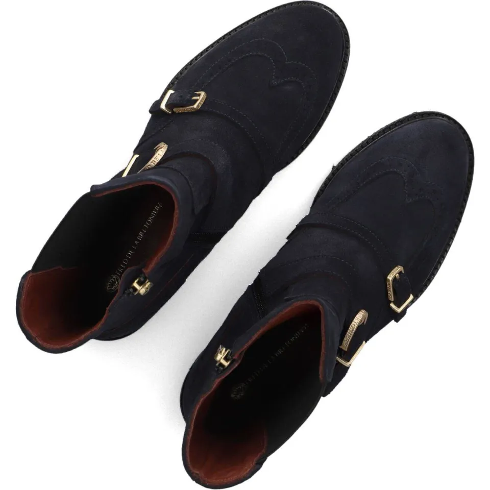 Fred de la Bretoniere Boots Paris Edane Donkerblauw, foto 5