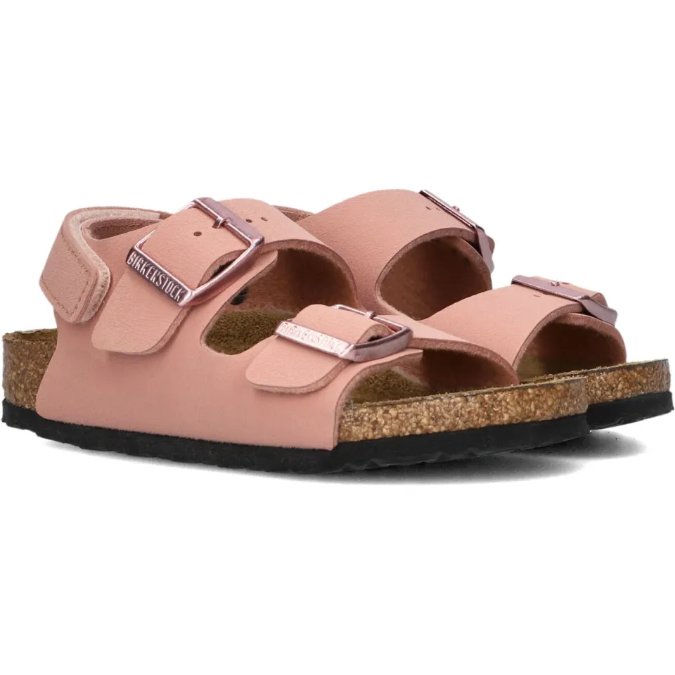 Birkenstock Milano AS sandalen roze, foto 2