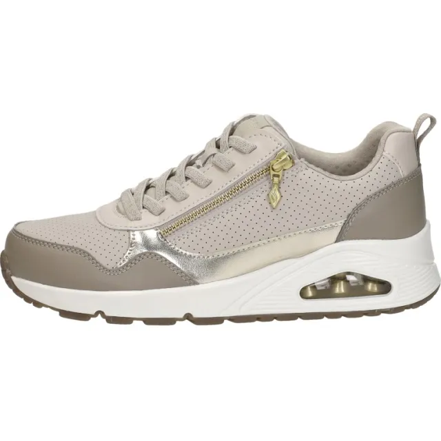 Skechers Uno Metallic Sliders sneakers beige, foto 2