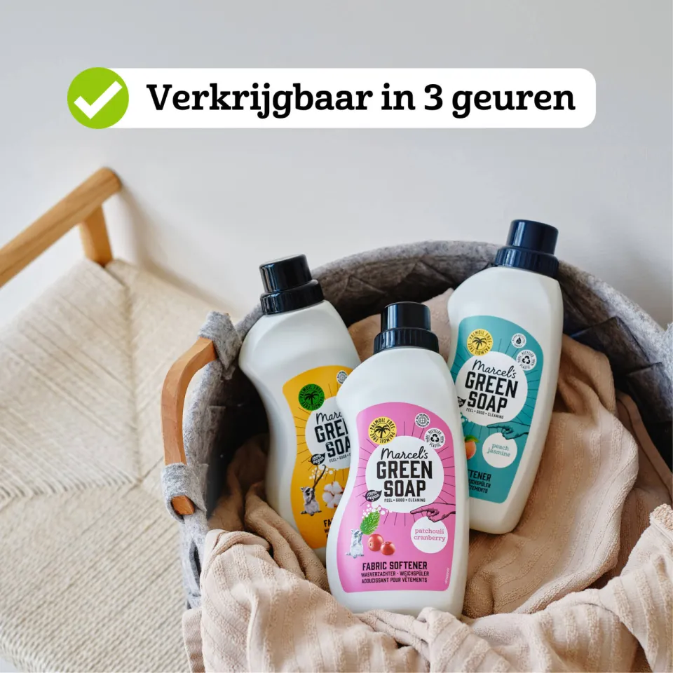 Marcel's Green Soap wasverzachter Vanille & Katoen, foto 3