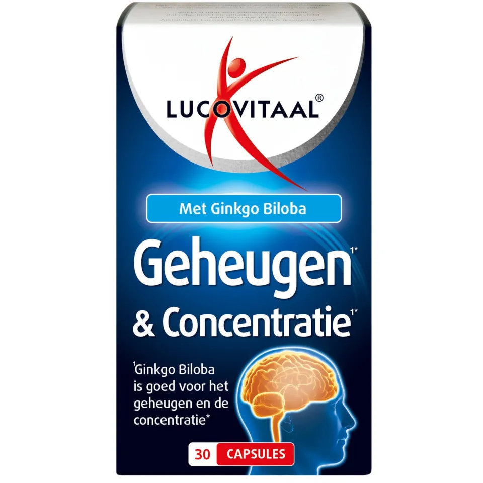 Lucovitaal Geheugen & Cognitie - 30 capsules, foto 4