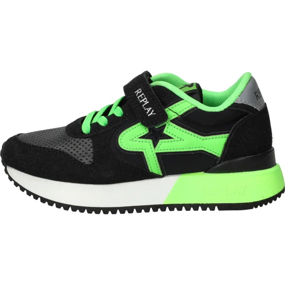 Replay Fiber JR 7 sneaker zwart, foto 6