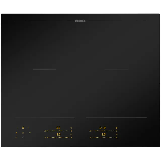 Miele KM 8565 FL MattFinish Inductie kookplaat Zwart