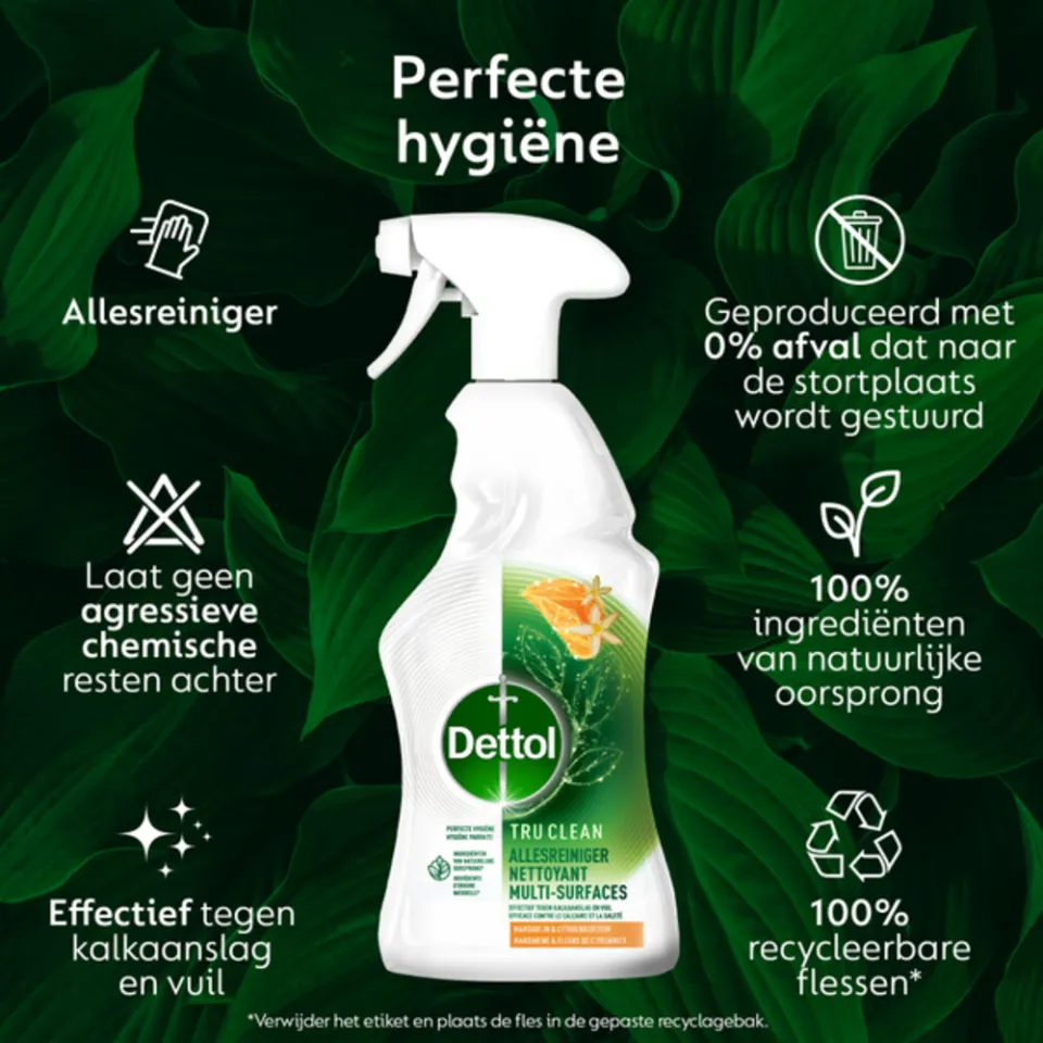 Dettol allesreiniger spray mandarijn & citroenbloesem, foto 4