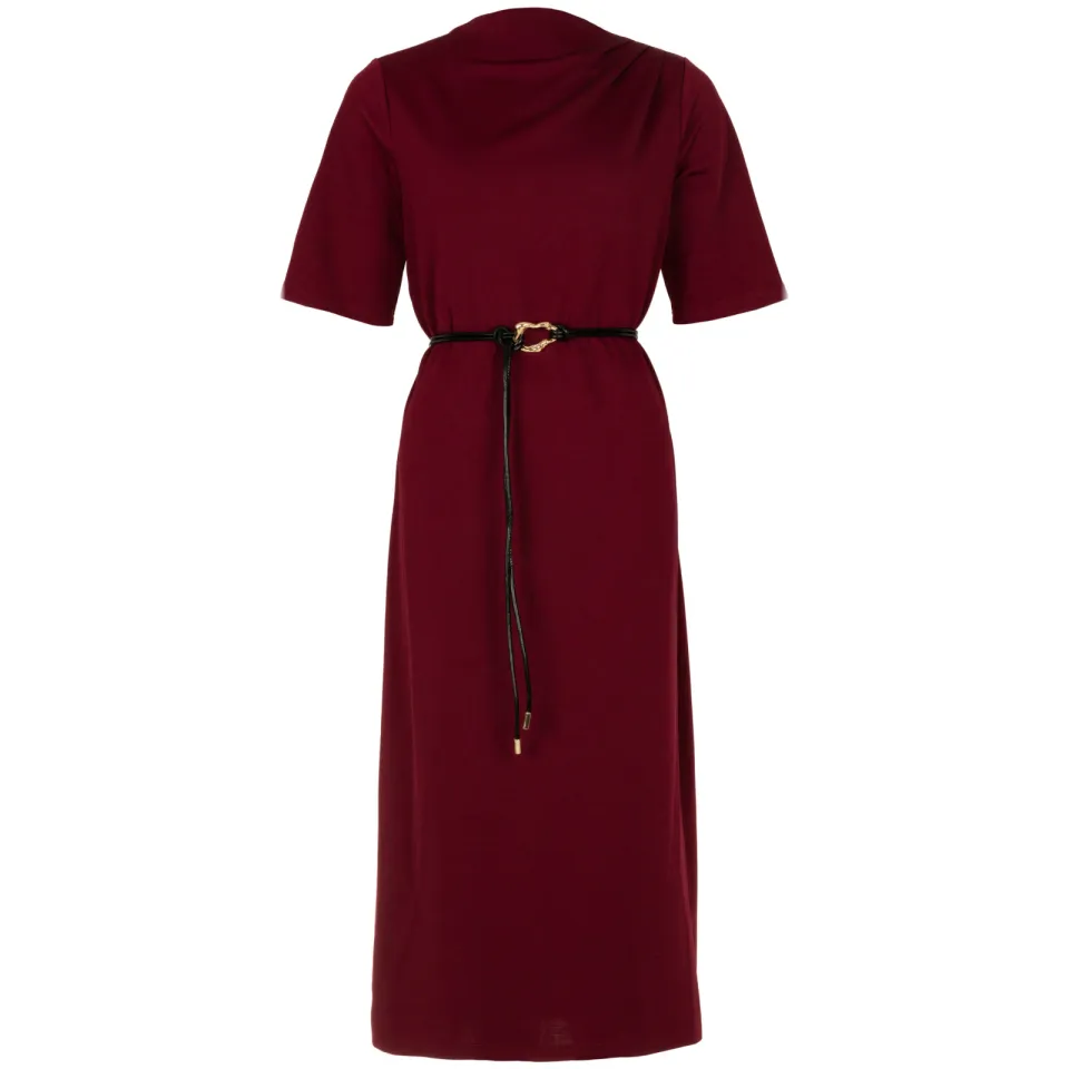 Freebird Devoted jurk bordeaux, foto 2