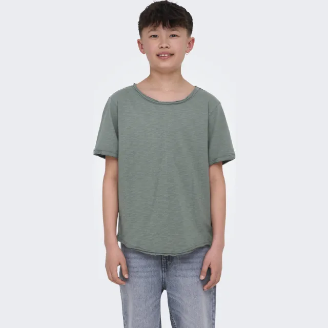 Only & Sons Junior T-shirt donkergrijs