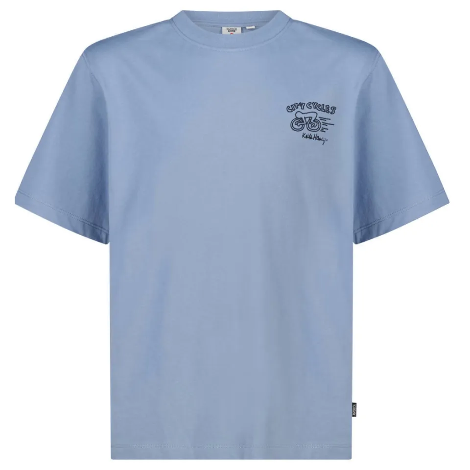 America Today T-shirt blauw, foto 2