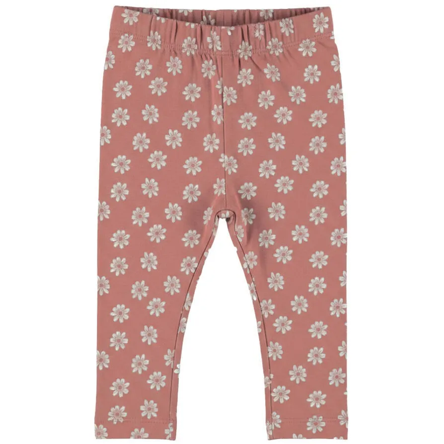 Dirkje skinny leggings met ruches roze (set van 3), foto 5