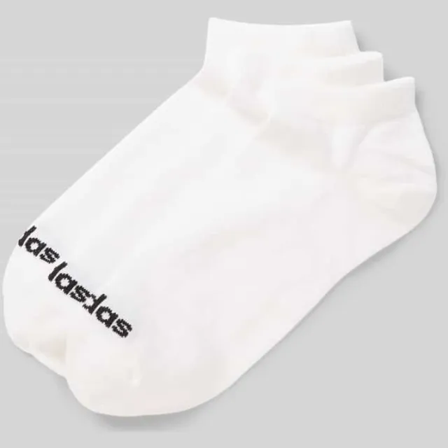 Adidas Thin Linear enkelsokken wit, foto 2