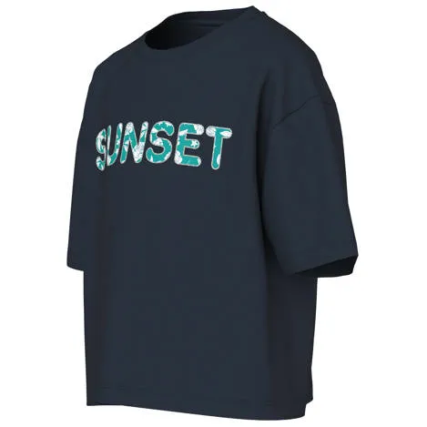 NAME IT t-shirt donkerblauw, foto 3