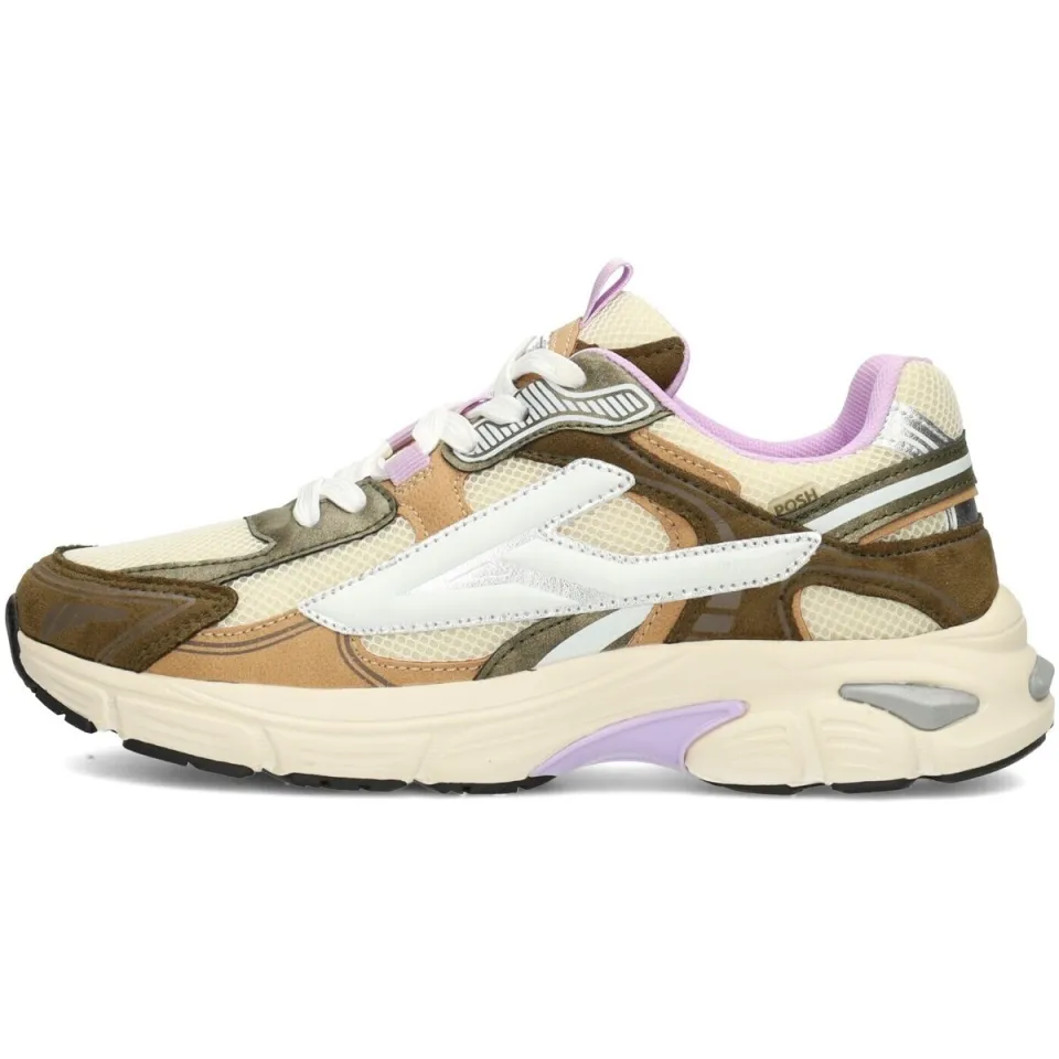 POSH by Poelman Ginny sneakers - groen/ecru/lila, foto 2