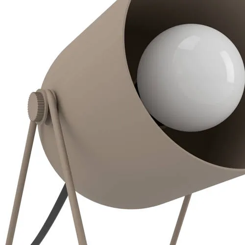 EGLO Tilston tafellamp taupe, foto 7