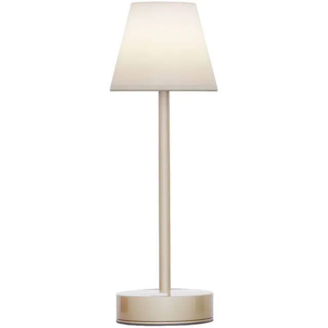 Newgarden Tafellamp Lola Slim; 11x32 cm (ØxH); goud