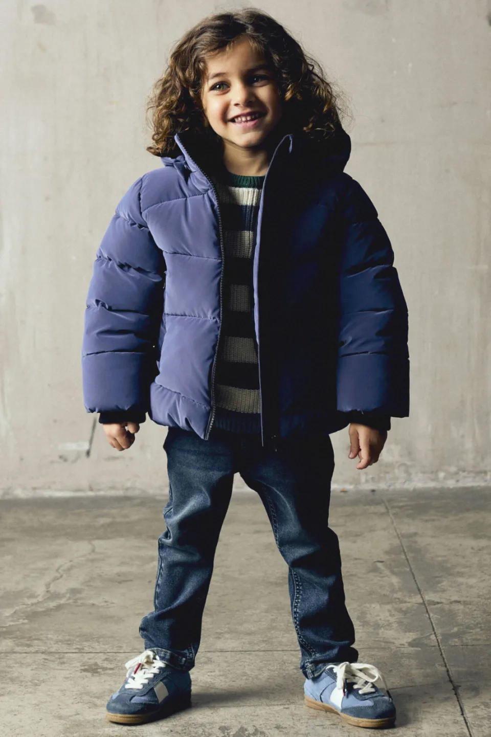 NAME IT MINI NMMRYAN slim fit jeans - donkerblauw Dark blue denim