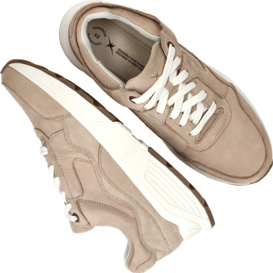 Xsensible Golden Gate Stretchwalker sneakers taupe, foto 5