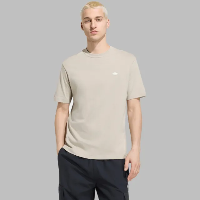 Adidas Originals Trefoil Essentials T-shirt - beige