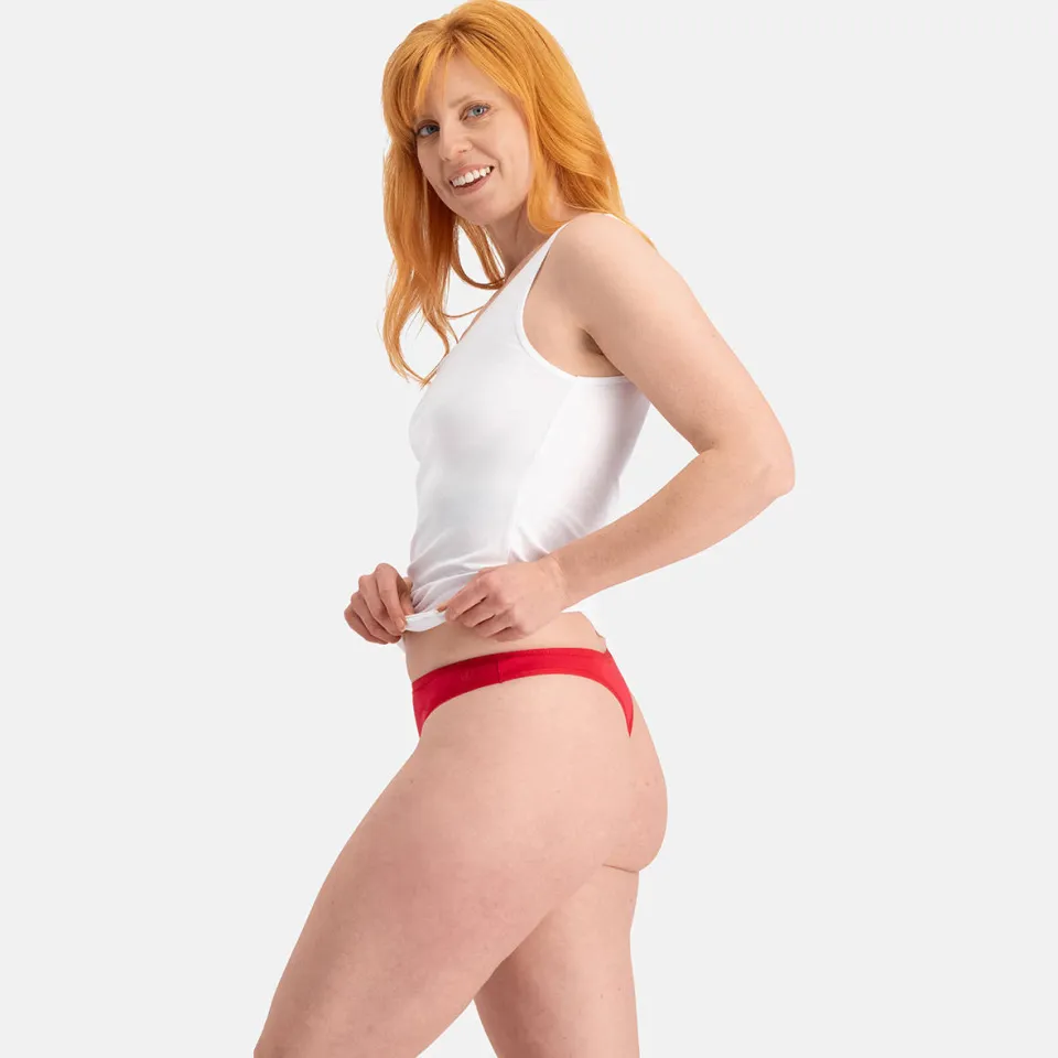Bamboo Basics Lola string rood, foto 3