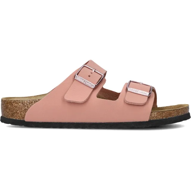 Birkenstock Arizona sandalen roze Roze/Bruin