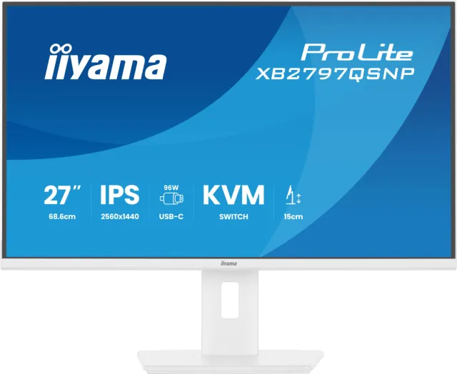 Iiyama ProLite XB2797QSNP-W1 monitor wit