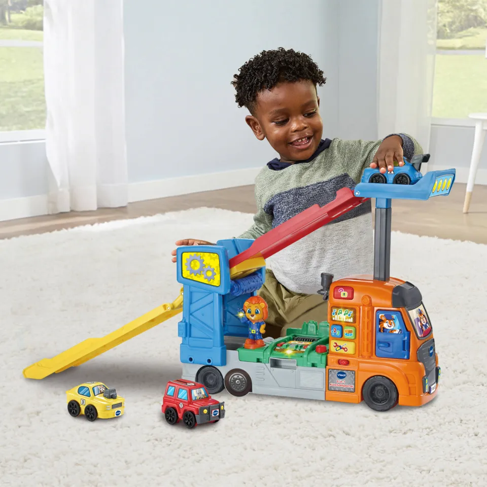 VTech Toet Toet Auto's 3-in-1 autotransporter auto-speelset meerkleurig, foto 5