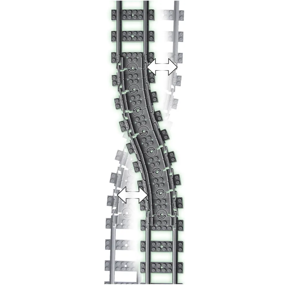 Lego City Trein rails 60205, foto 4