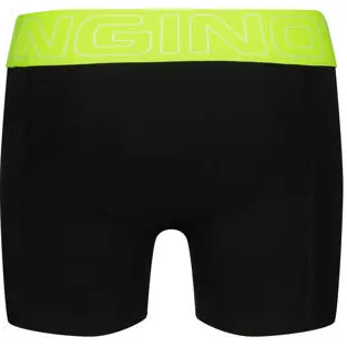 Vingino boxershorts set van 5 donkerblauw donkerblauw/limegroen/zwart, foto 4