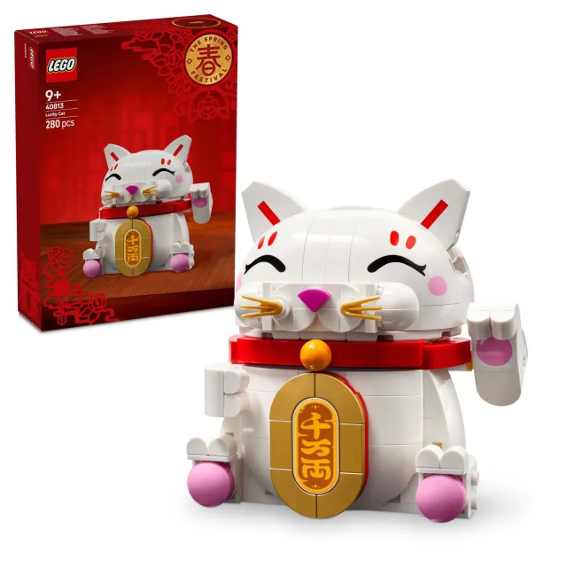 Lego Gelukskatje Bouwpakket 40813