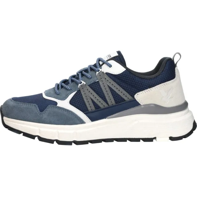 Lyle & Scott Lennox lage sneakers blauw, foto 2