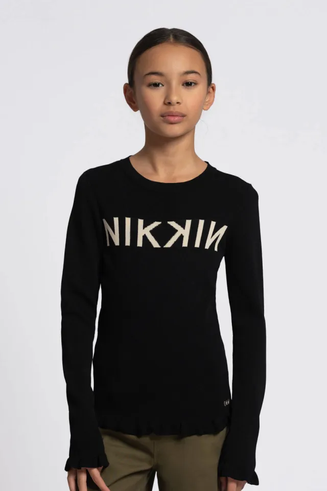 Nik & Nik NIK&NIK sweater zwart