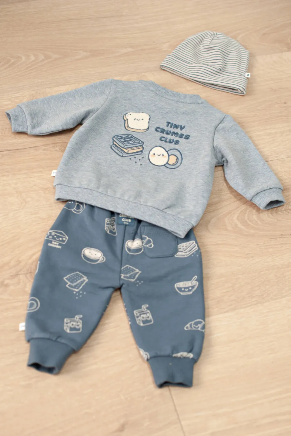Feetje babybroek Breakfast Buddy blauw/wit, foto 4