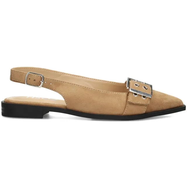 POSH by Poelman Cecile slingback loafer camel Beige