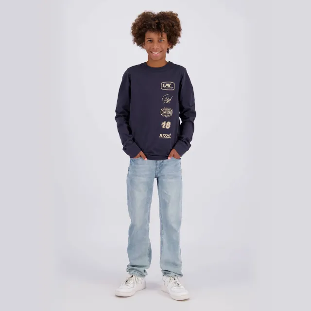 Raizzed Berlin straight leg jeans - Light Blue Stone