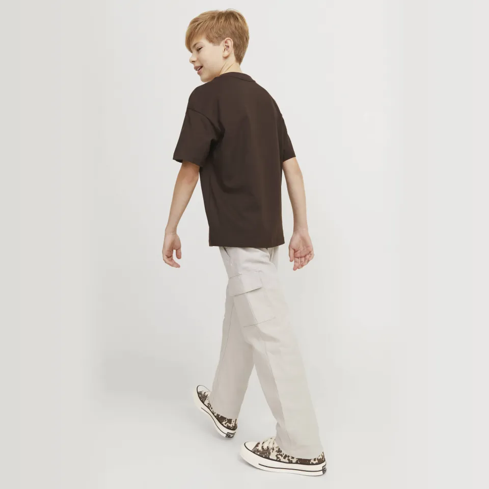 Jack & Jones JPSTKANE relaxed cargobroek ecru, foto 3
