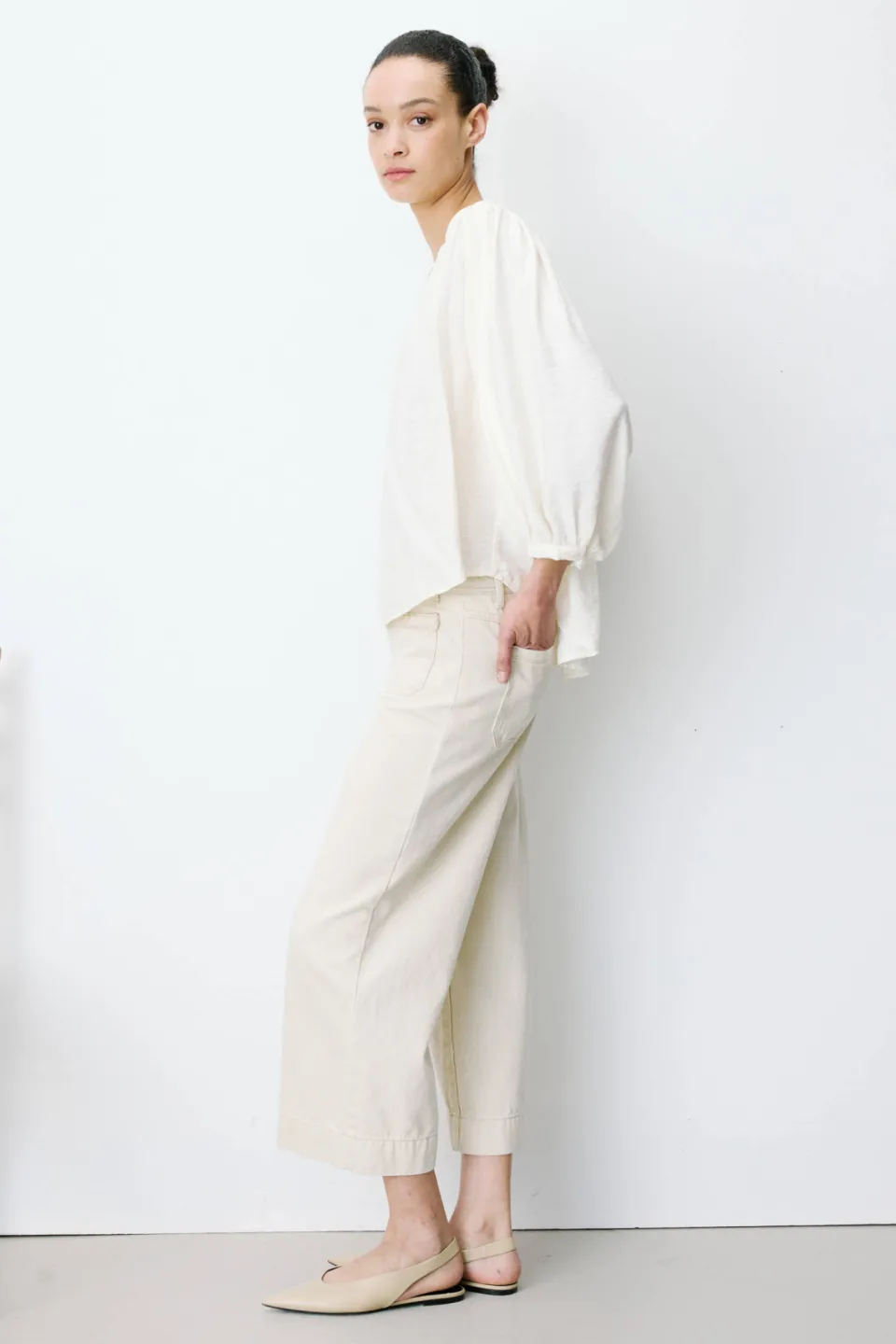 Grace & Mila blouse ecru, foto 5
