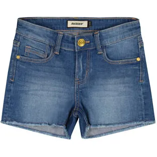 Raizzed Lima jeansshort mid blue denim
