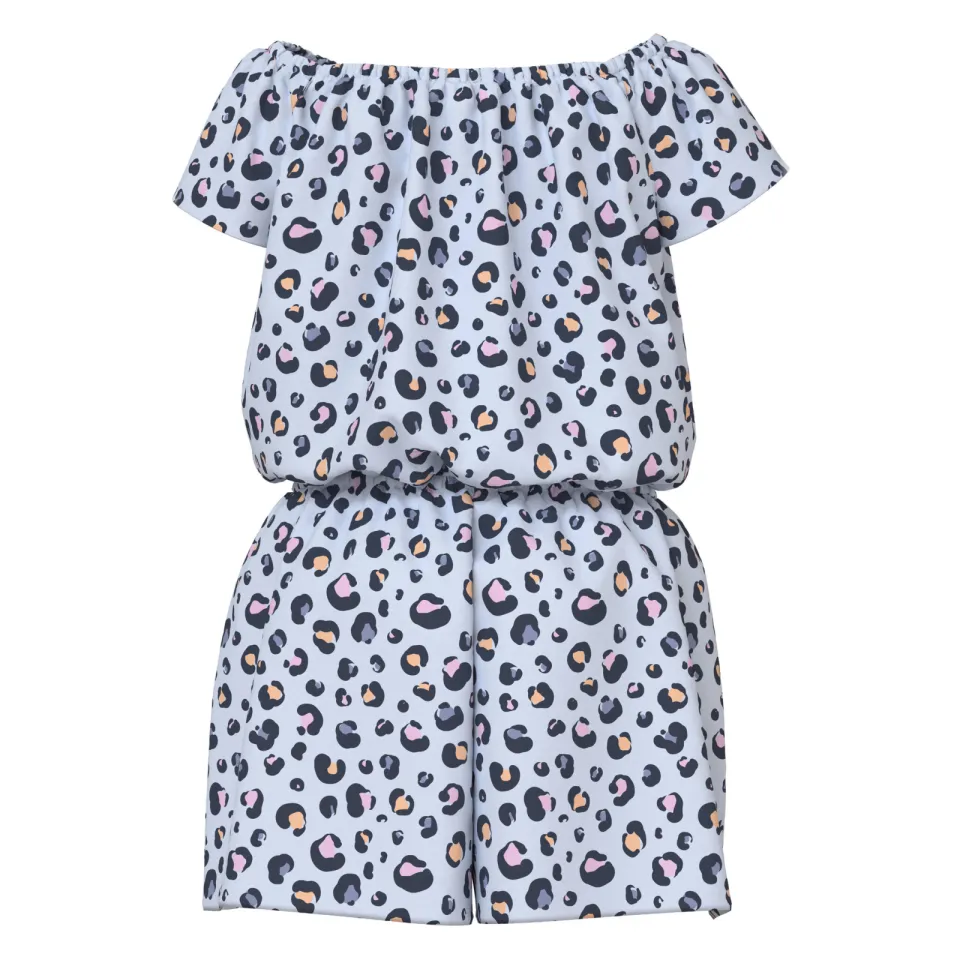 NAME IT KIDS playsuit lichtblauw lichtblauw/donkerblauw, foto 2