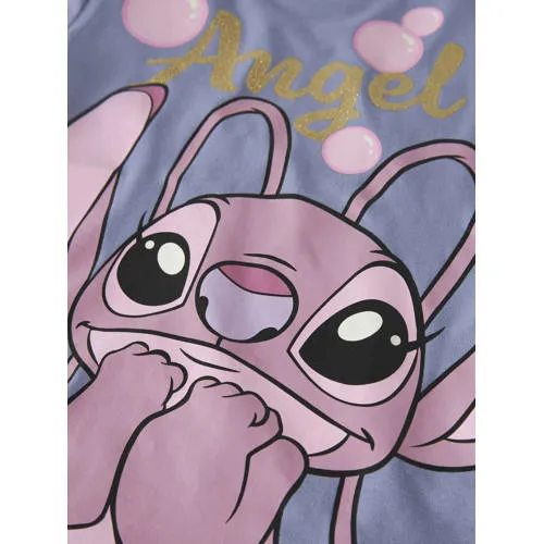 NAME IT MINI Lilo & Stitch longsleeve paars, foto 3