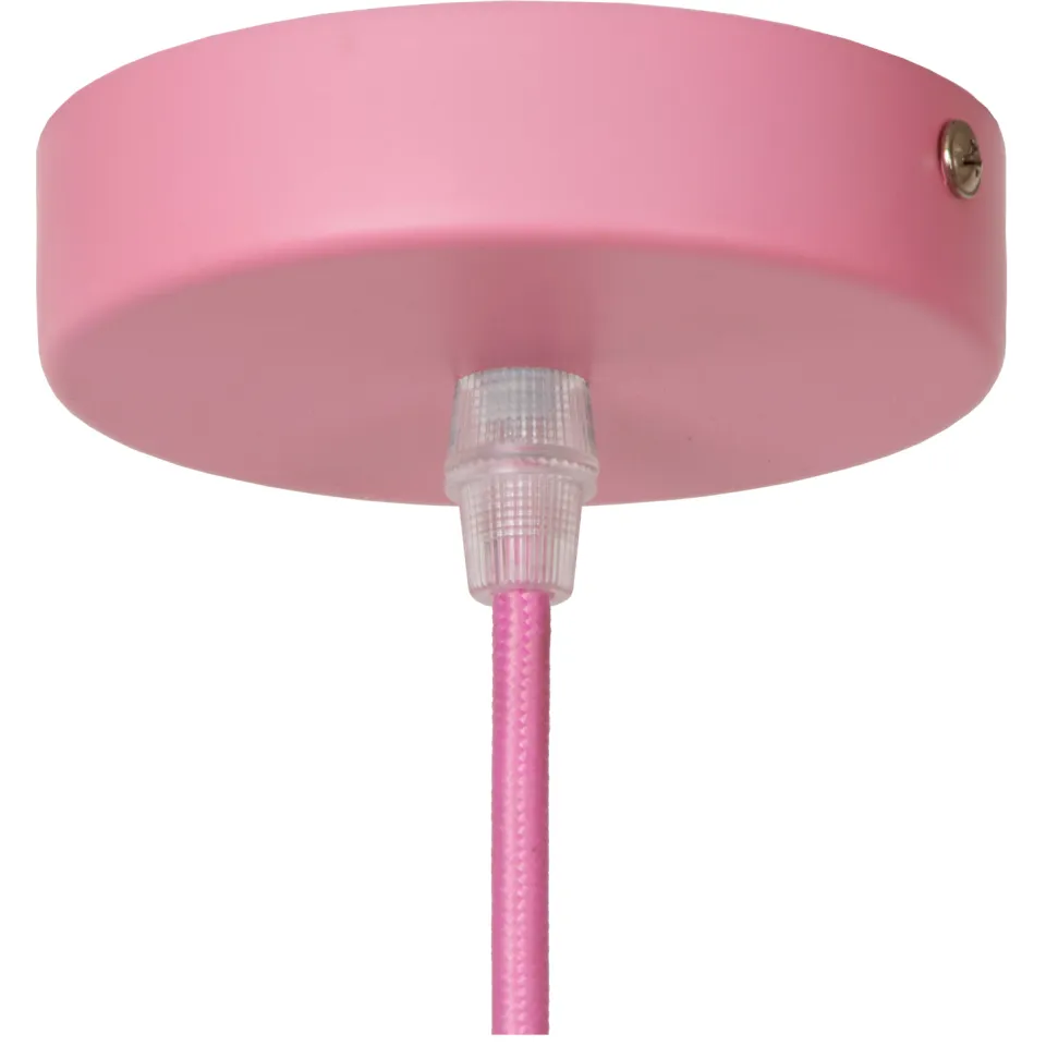 Lucide Mauro hanglamp roze, foto 6